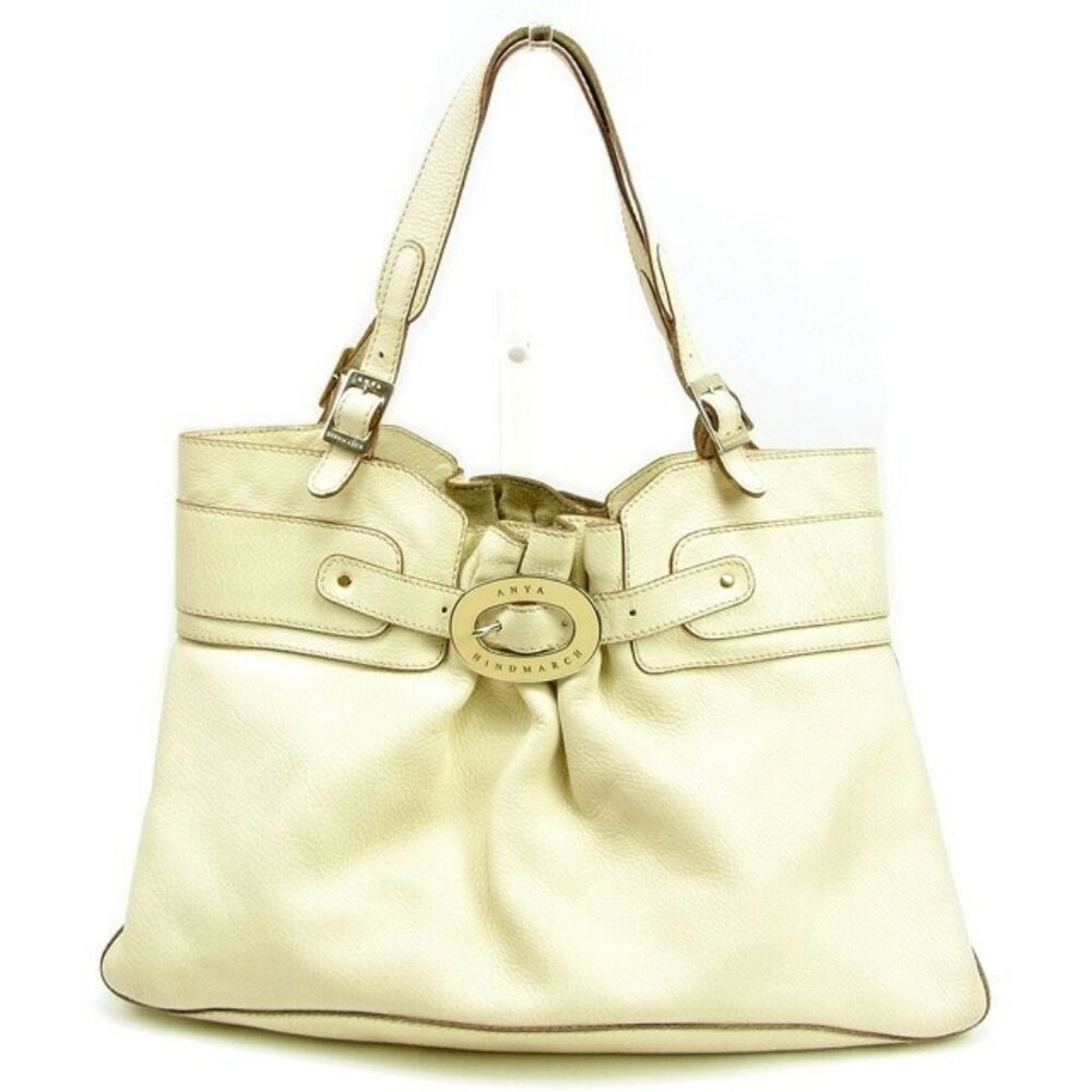 Anya Hindmarch Tote Bag Beige Women Authentic secondhand